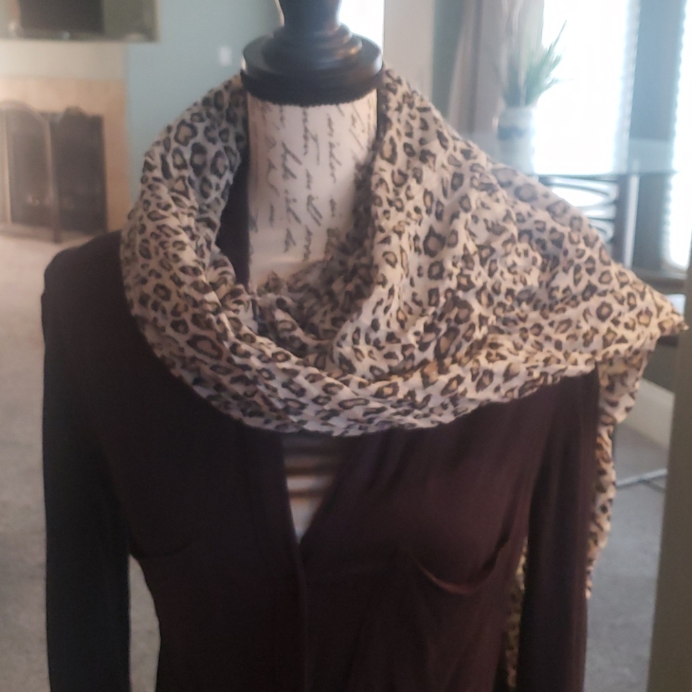 Shawl or Wrap, Animal Print